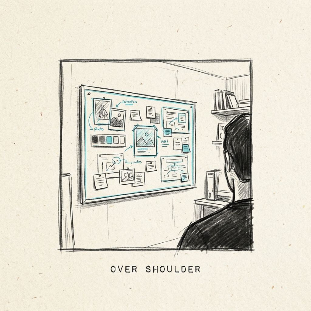 StoryForge Over the Shoulder Shot Preview