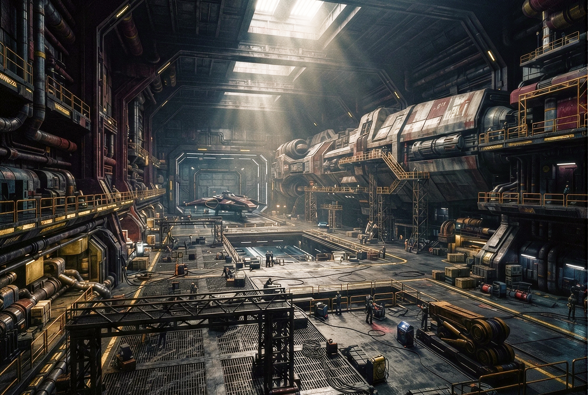 ConceptForge Character and Vehicle Concept Board