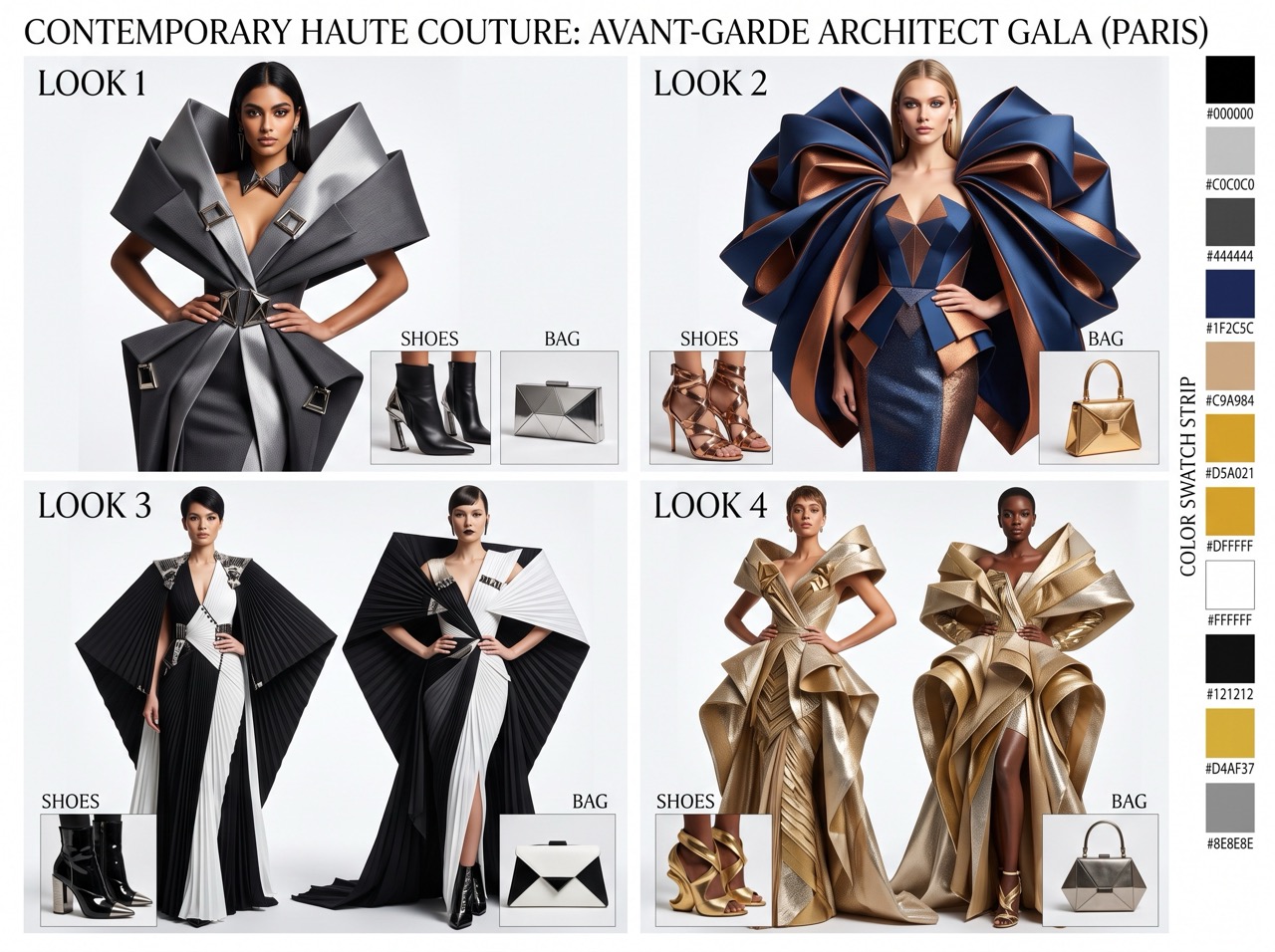 Costume Fabrique Haute Couture Contemporary Board