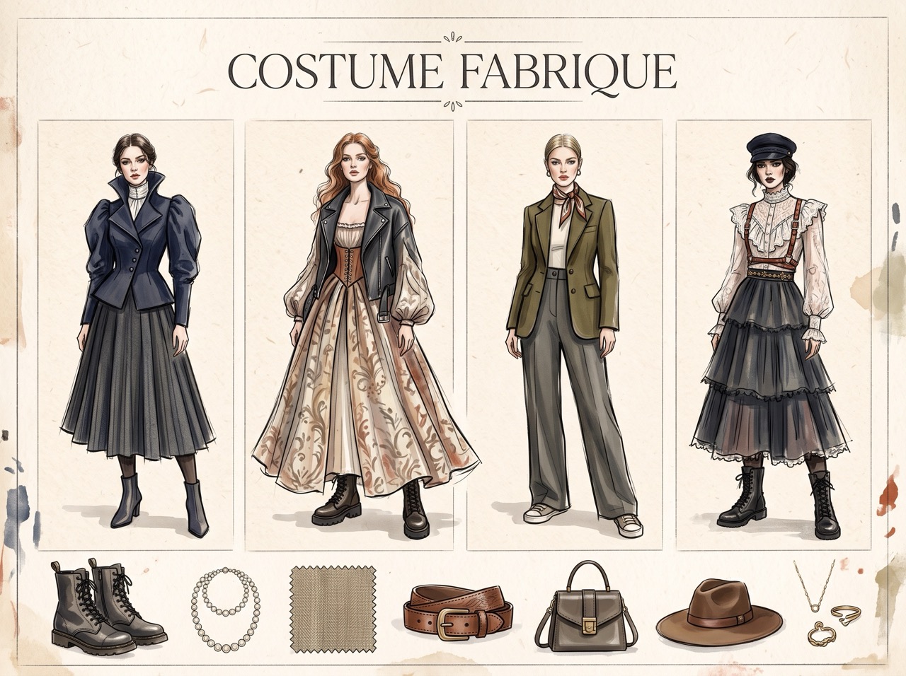 Costume Fabrique Title Fashion Board