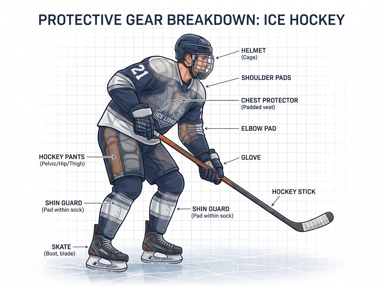 Kit Fabrique Protective Gear Breakdown Sheet