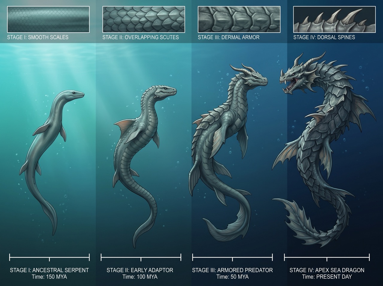 MythForge Evolution Timeline Panel